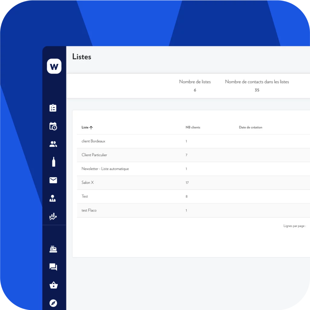 capture logiciel de gestion client vigneron