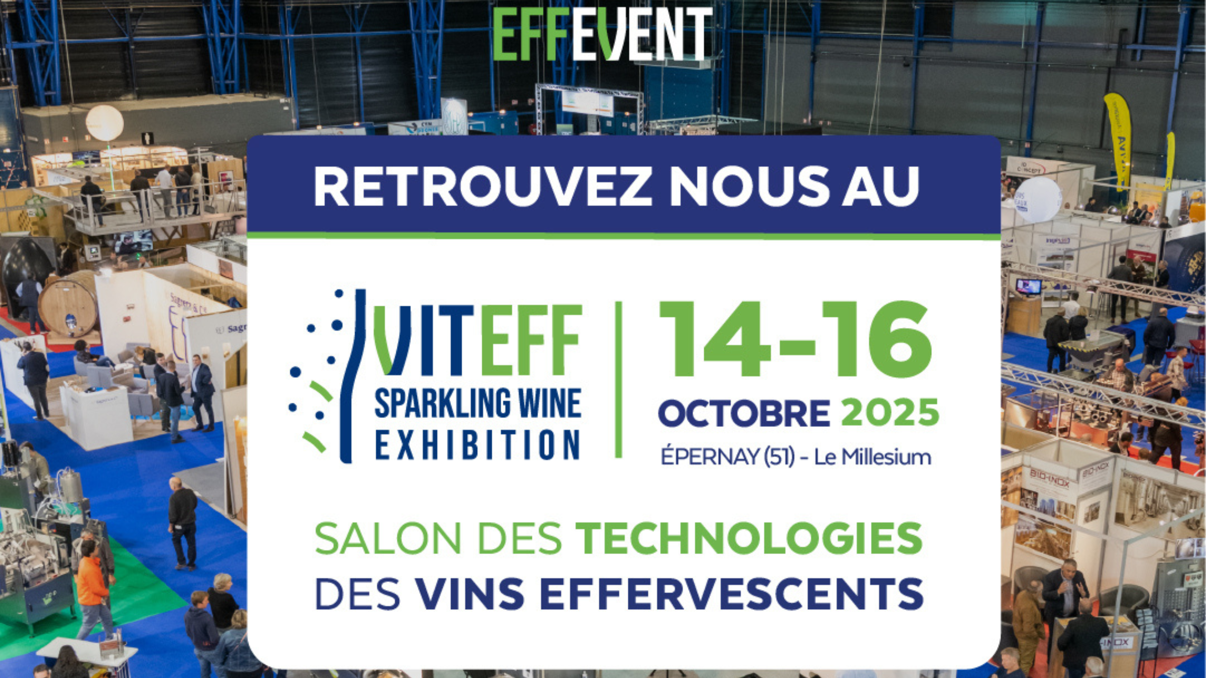 Affiche avec toutes les informations pratiques du VITeff