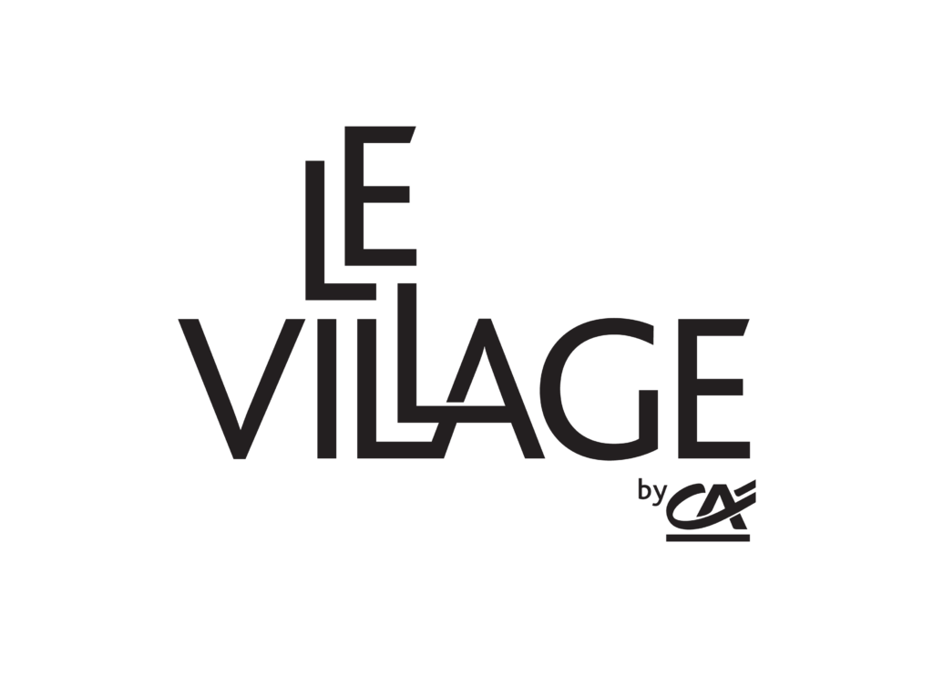 Logo Le village by CA PNG - incubateur de startup