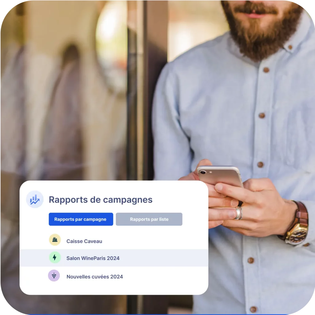 Module de rapport de ventes pour domaine viticole