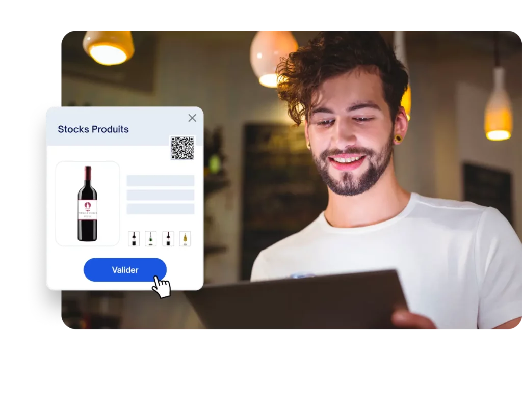 Wineriz vous permet une gestion aisée de vos stocks de vin