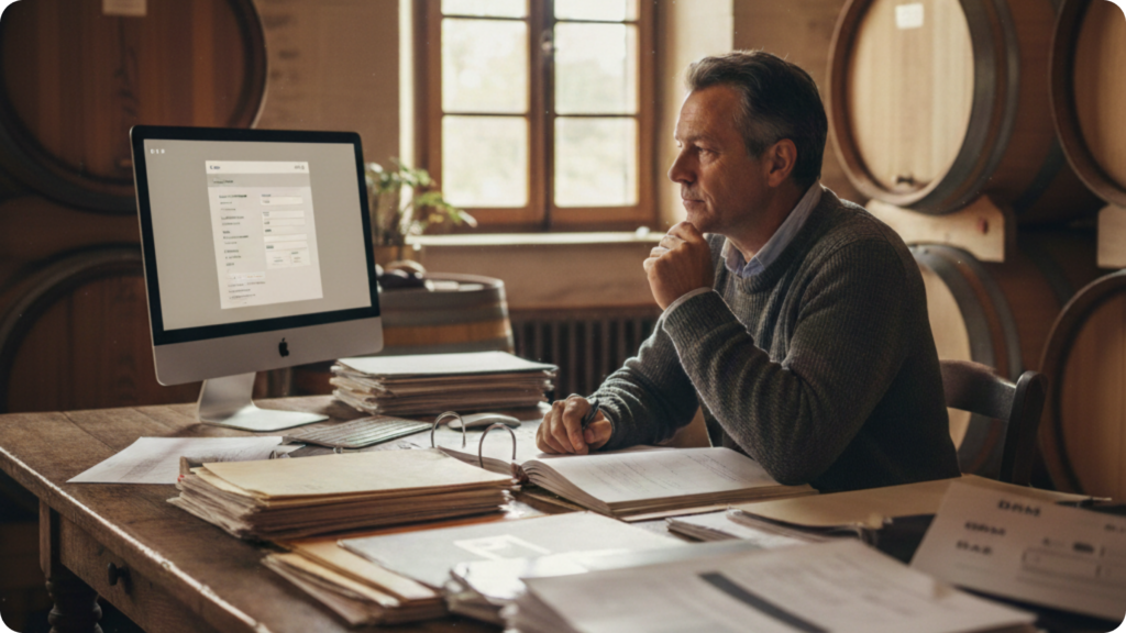 Audit réglementaire et traçabilité pour un domaine Grand Cru Classé